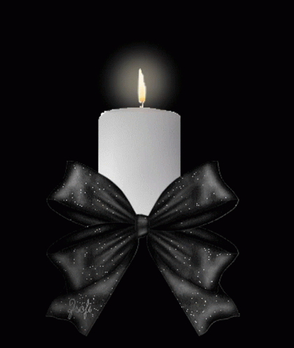 Black Flame Candle IceGif