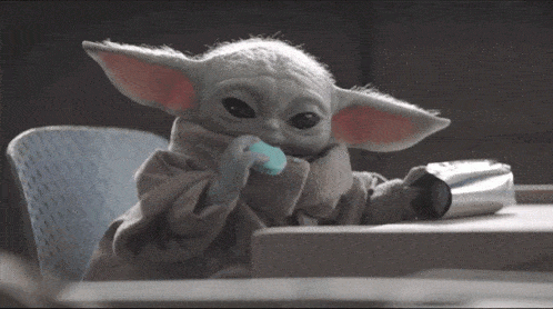Baby Yoda Gif - IceGif