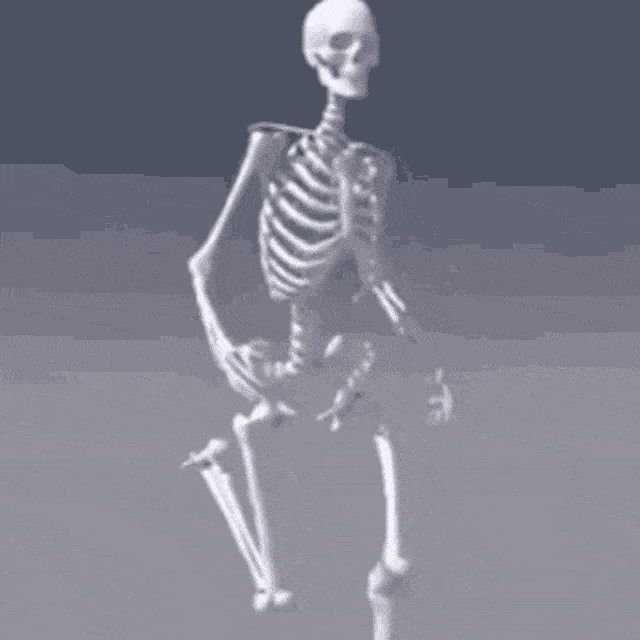 Skeleton Gif IceGif