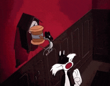Looney Tunes Gif,Sylvester Gif,American Gif,Cartoon Gif,Cat Gif,Fictional Character Gif,Hippety Hopper Gif,James Pussycat Gif,Merrie Melodies Gif,Speedy Gonzales Gif,Tweety Gif
