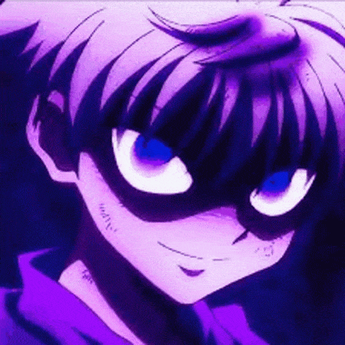 Night Chill Purple Anime Aesthetic Doodle - Custom Doodle for Google