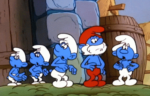 The Smurfs Gif,Belgian Gif,Blue Gif,Comic Book Gif,Fictional Colony Gif,Forest Gif,Mushroom House Gif,Small Gif