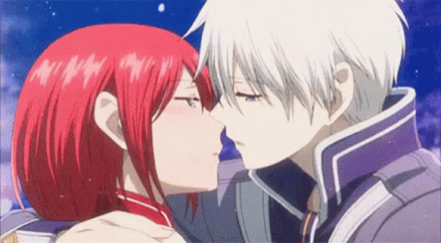 Kiss Anime GIF - Kiss anime Anime - Discover & Share GIFs