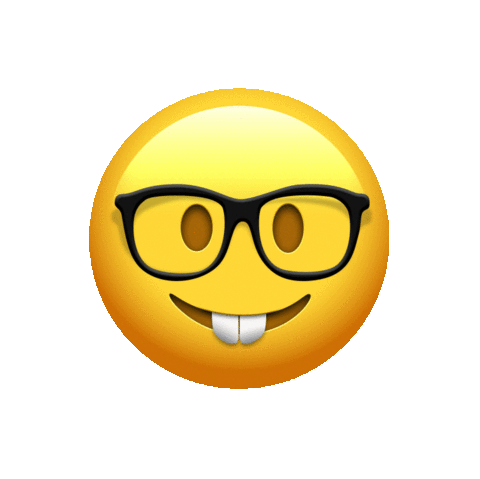 Smiling buck tooth emoji GIF meme on Twitter explained
