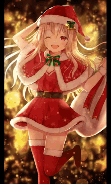 Merry Christmas Miu GIF  Gfycat