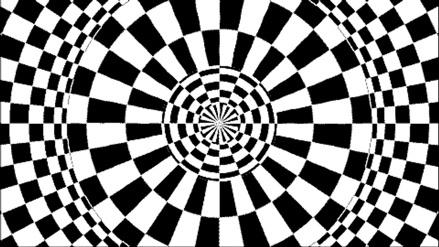 Hypnotizing Black and Gray Circles Gif Animation download page