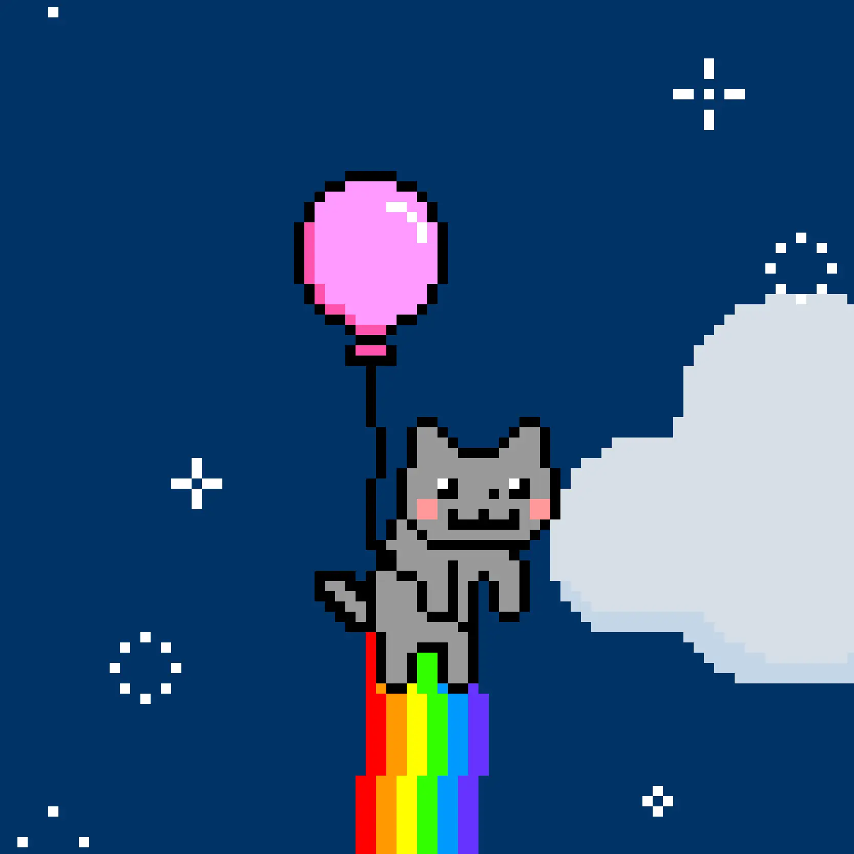 Animated Gif,Cartoon Cat Gif,Flying Cat Gif,Japanese Gif,Nyan Cat Gif,Rainbow Gif,YouTube Video Gif