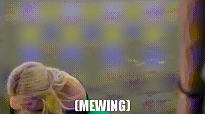 Mewing Gif