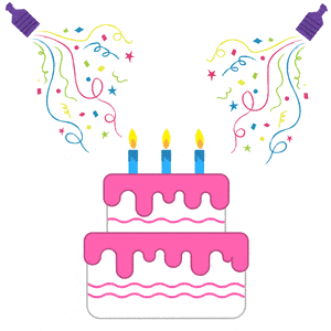 Party Gif,Birthday Gif,Cake Gif,Celebration Gif,People Gif,Present Gif