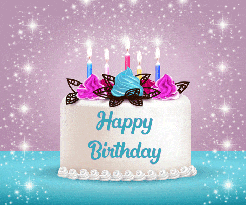 Candles on the cake to the birthday celebration | Birthday Greeting |  birthday.kim