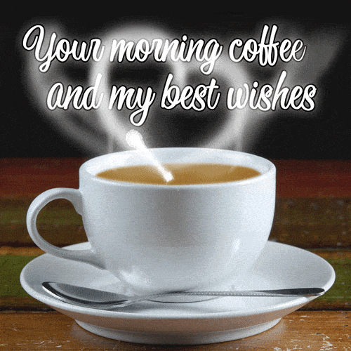 happy saturday morning coffee