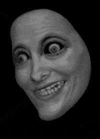 Creepy Smiling Troll Face GIF