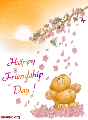 happy friendship day animated